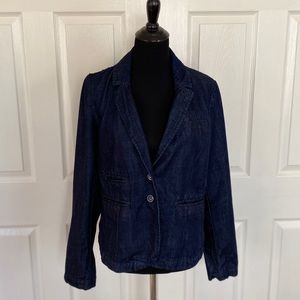 Anthropologie | Denim Blazer